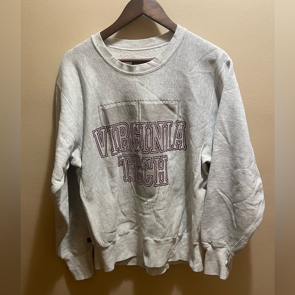 JanSport Virginia Tech Hokies Vintage Crewneck..Large..23x26